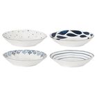 Juego de 4 Boles de Pasta Lenox Blue Bay 1.8 kg