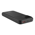 Power Bank de 10,000 mAh PD 20 W / QC 18 W con 1 salida USB C, 1 salida USB y cables integrados USB