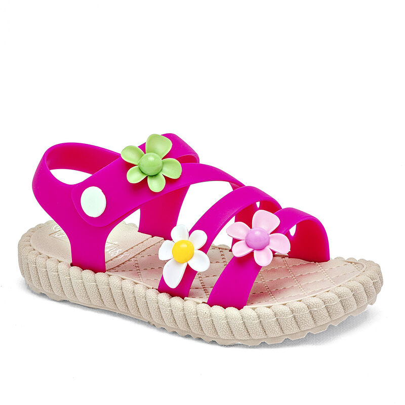 Been Class Sandalia para ni&ntilde;a fucsia multicolor image number null