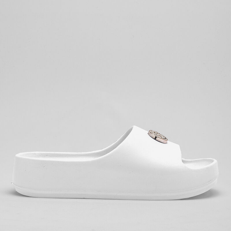 Elega Sandalia para mujer blanco image number null