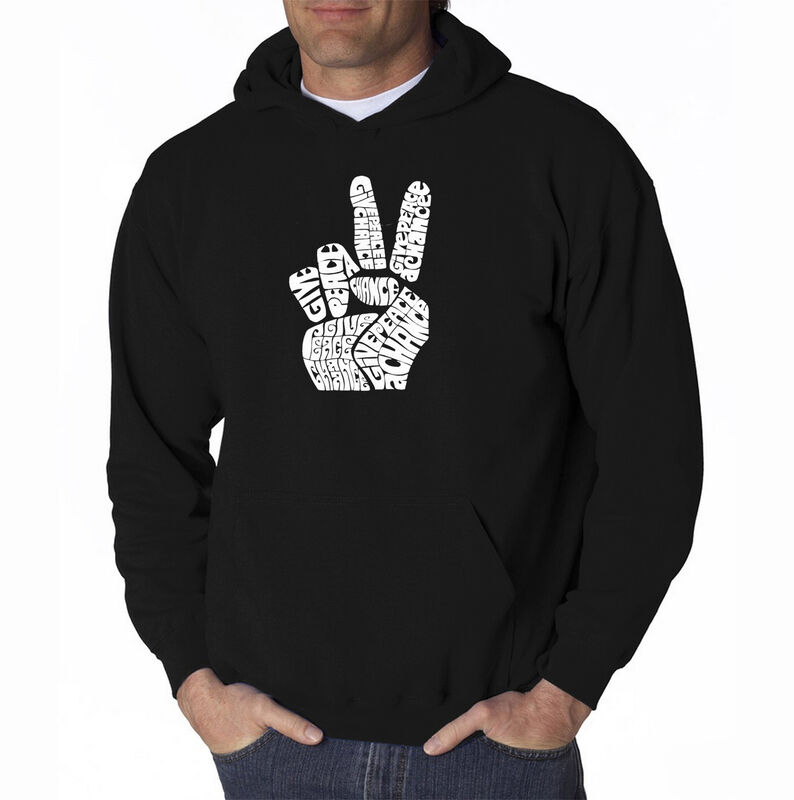 Sudadera Con Capucha Word Art Para Hombre - Ded... image number null