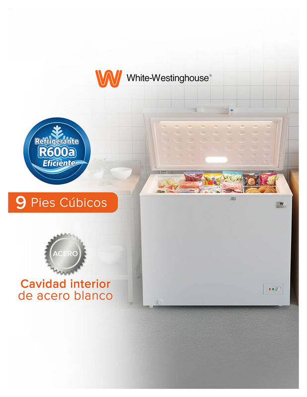 White Westinghouse Congelador 9 Pies  251 Litro... image number null