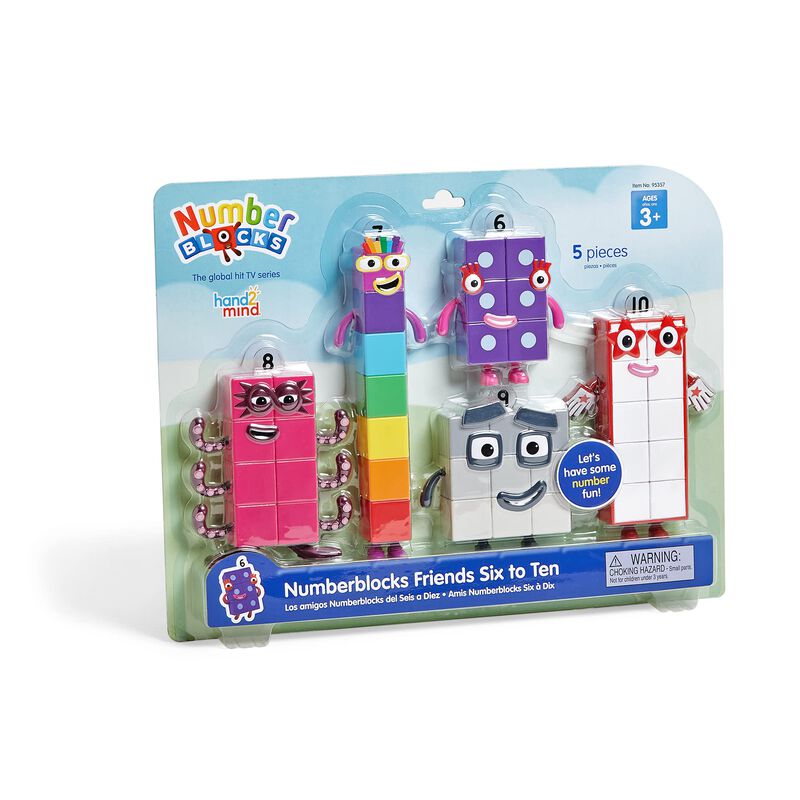 Set De Figuras De Acci&oacute;n Hand2mind Numberblocks... image number null