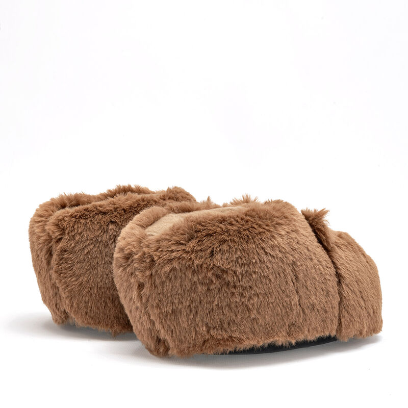 Parvus Pantufla para ni&ntilde;a. Caf&eacute; image number null