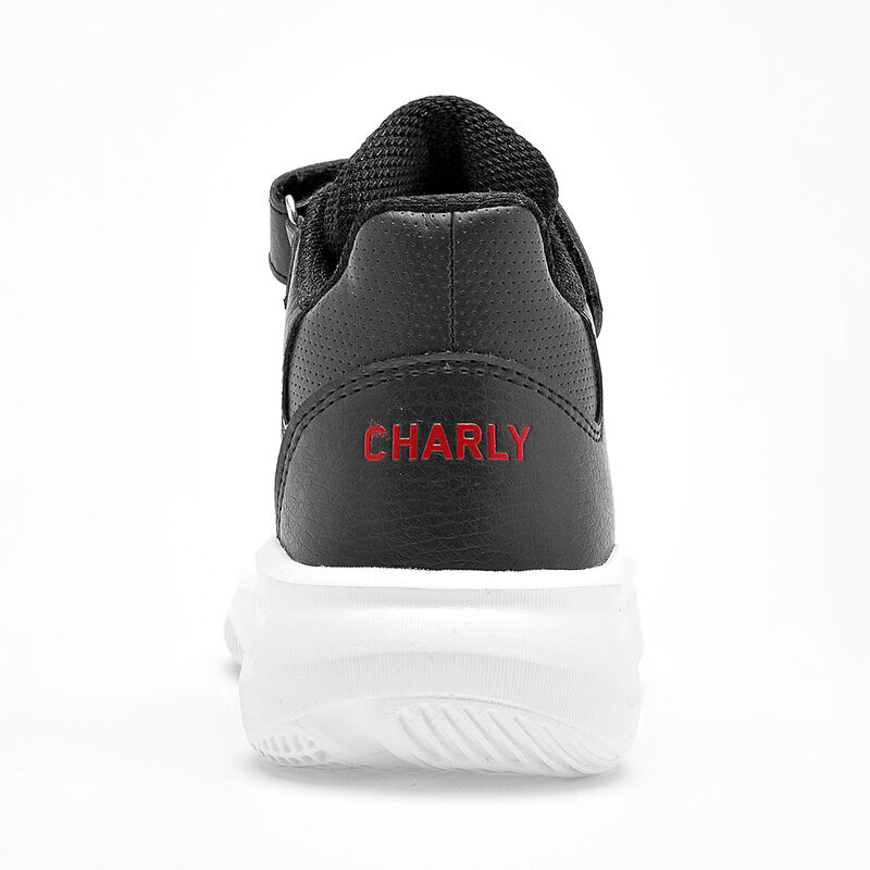 Charly tenis para ni&ntilde;o  blanco negro cod 139676... image number null