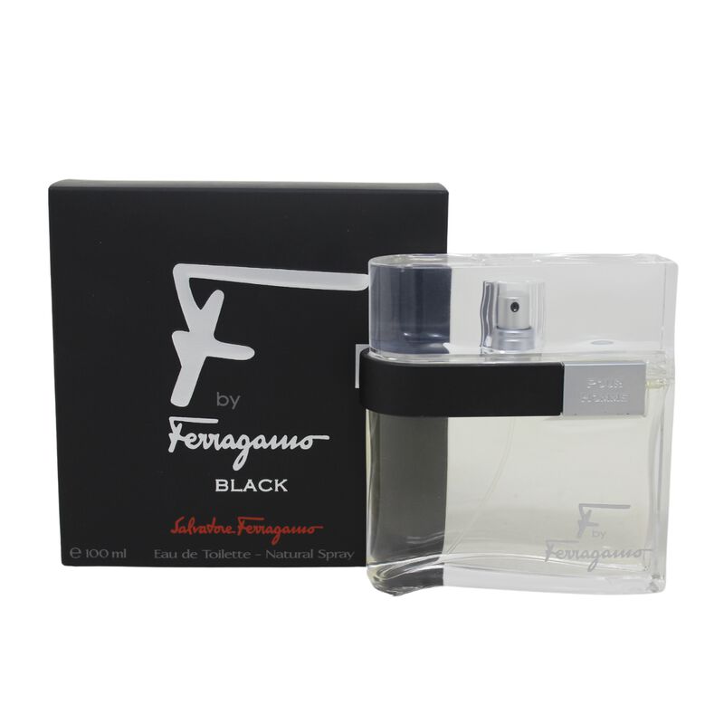 Ferragamo F Black Eau De Toilette 100 Ml Para H... image number null