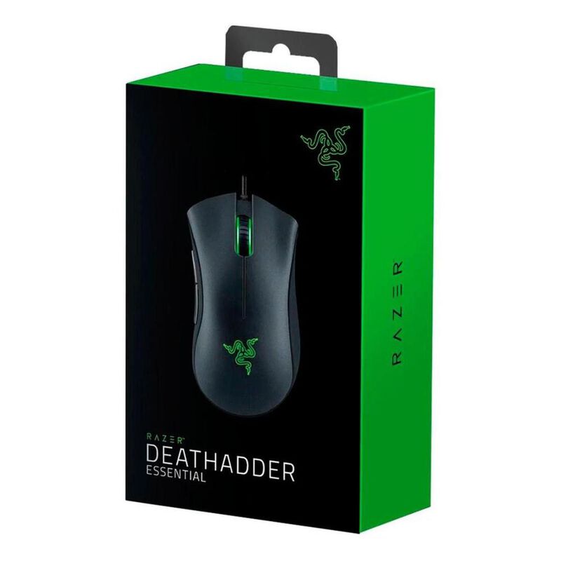 Razer DeathAdder Essential Black Ergonomic Wire... image number null