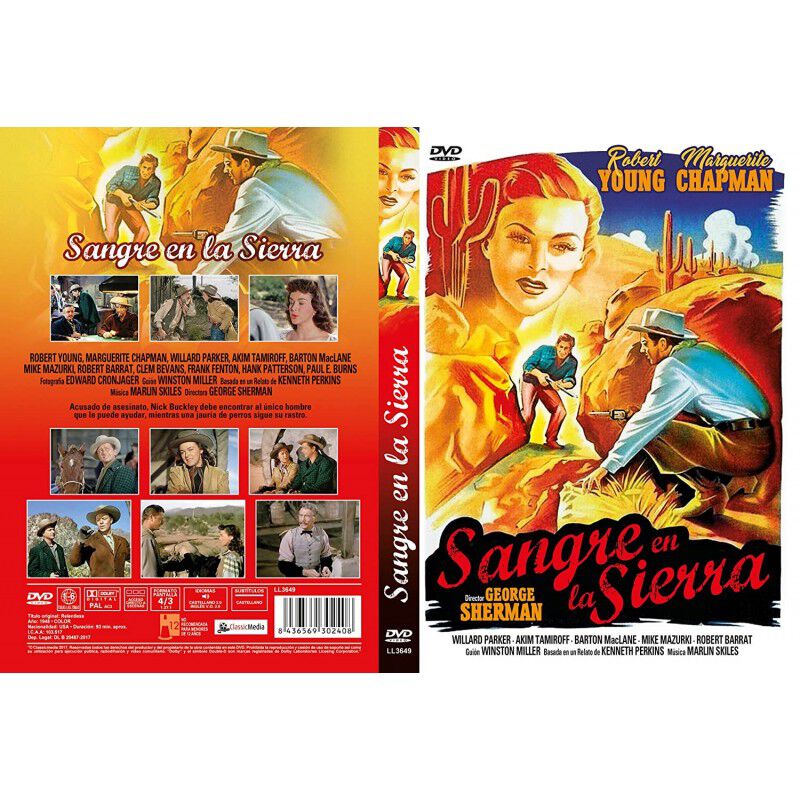 Sangre En La Sierra (relentless) 1948 [dvd] image number null