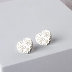 Broqueles Coraz&oacute;n Querer de Plata