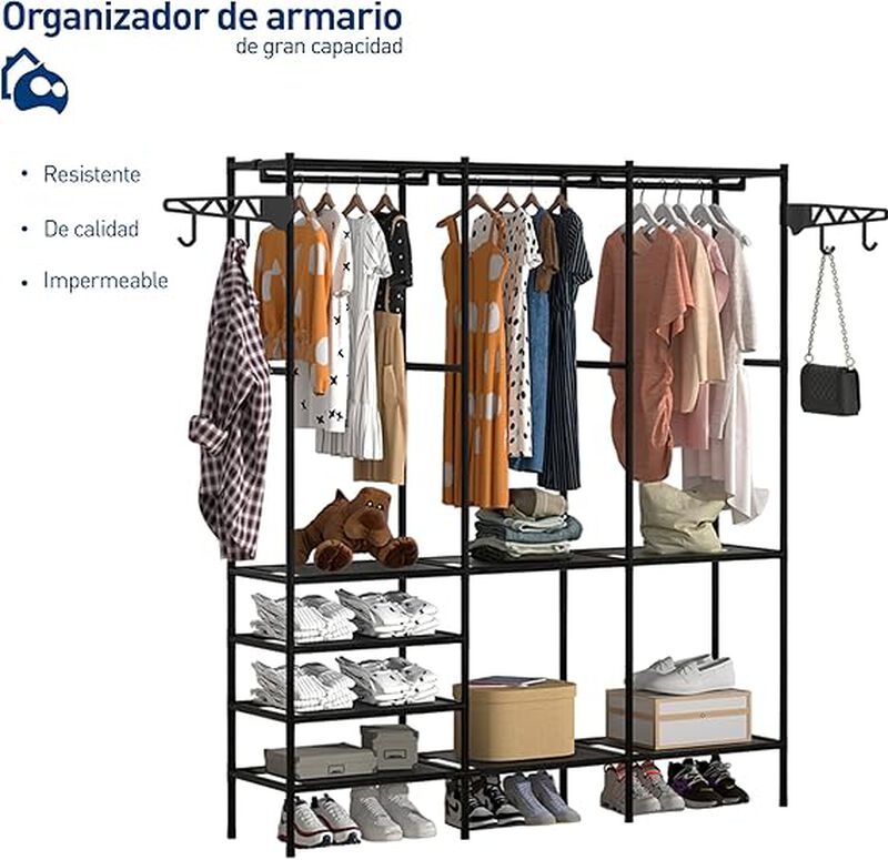 Closet Organizador Armable con 3 divisiones Blu... image number null