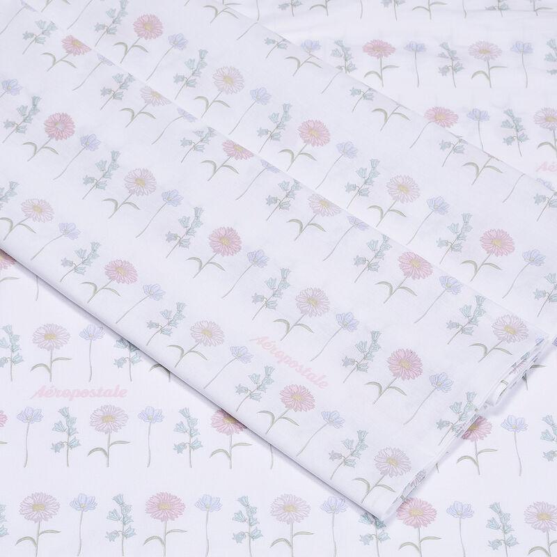 S&aacute;bana Matrimonial Lou Blanco/Rosa Kaltex image number null