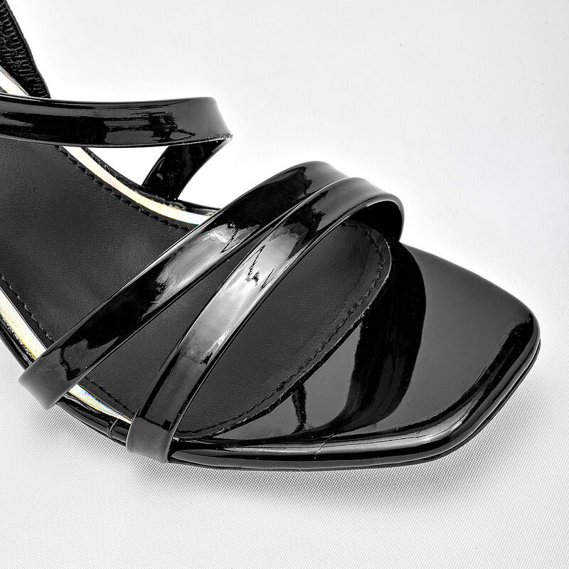 Moramora zapatilla abierta para mujer negro cha... image number null
