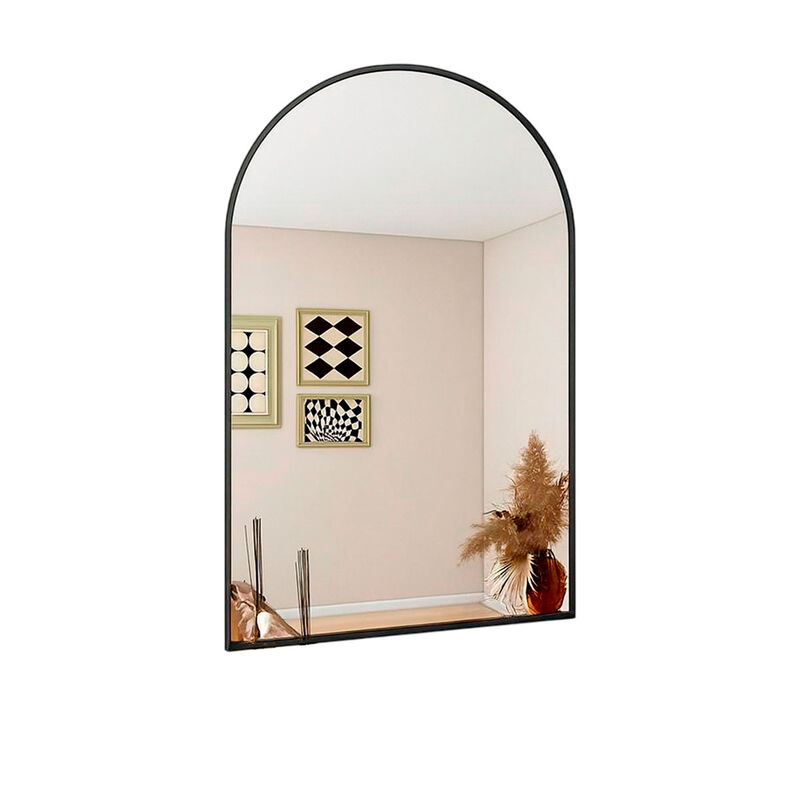 Espejo Curvo con Marco de Aluminio de 3 cm, Inc... image number null