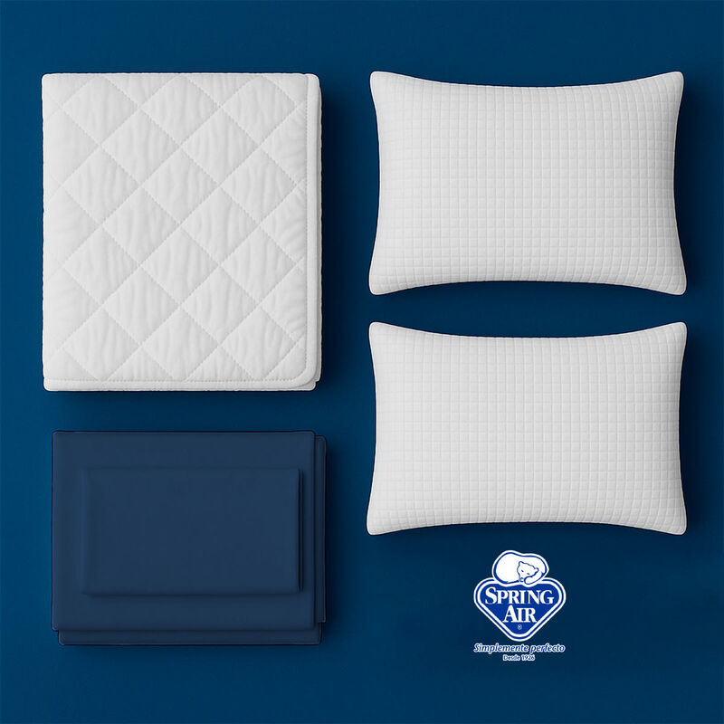 Spring Air Pack 2 Almohadas Peach Feel + Cubre ... image number null