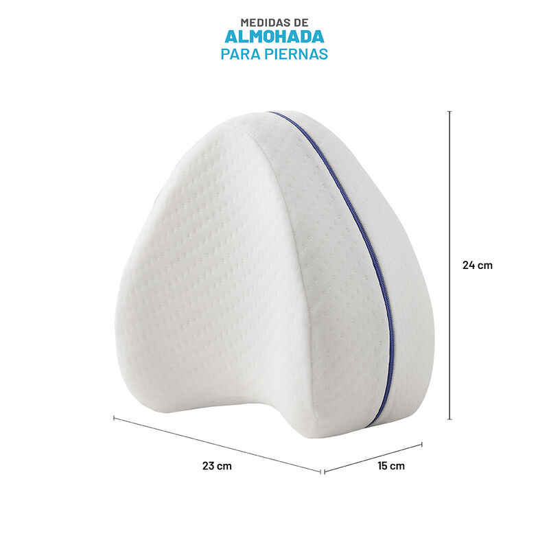 Almohada Ergonómica Memory Foam  para Piernas, ... image number null