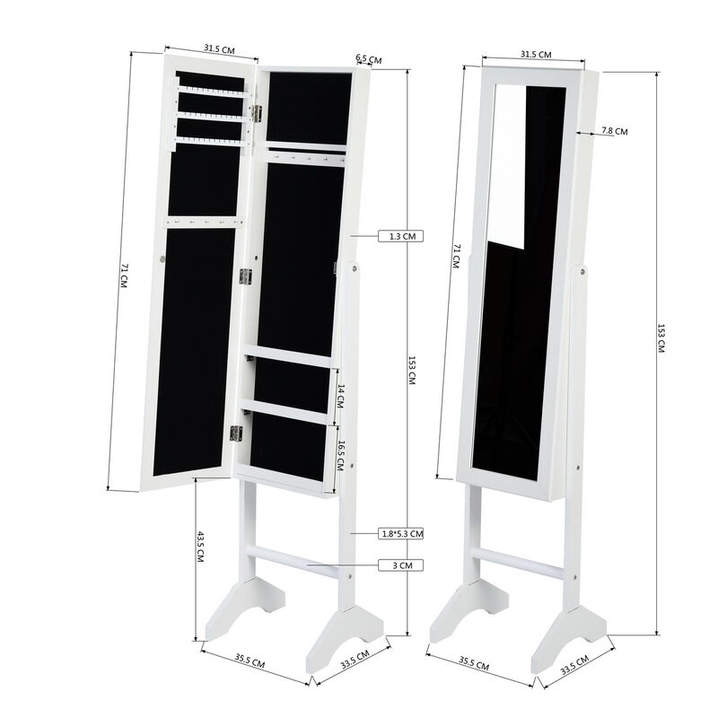 Gabinete Organizador de Joyer&iacute;a FurnitureR image number null