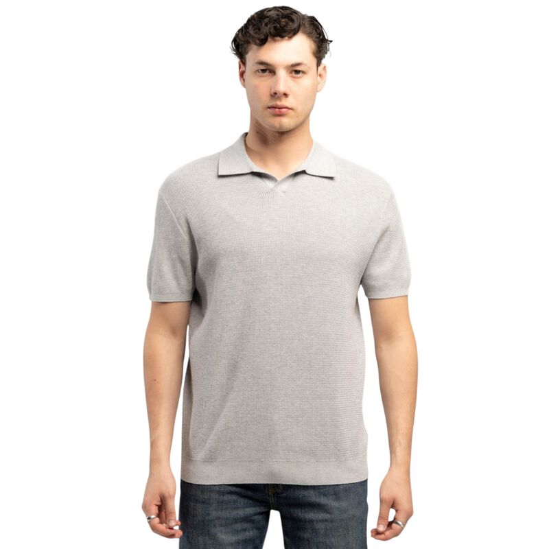 Atlo Playera Tipo Polo Grey Para Hombre image number null