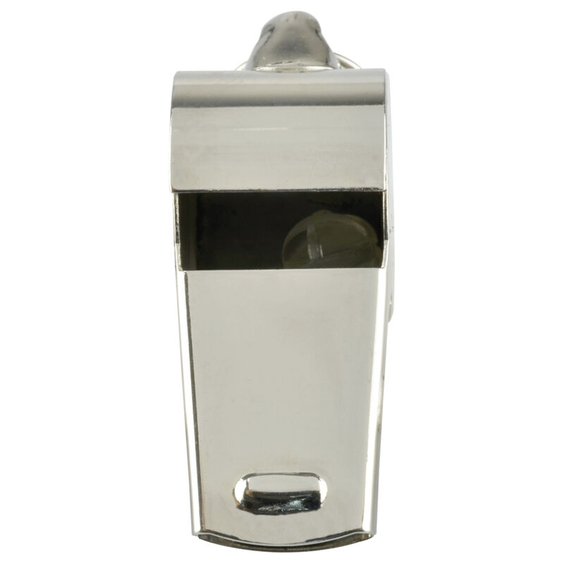 Silbato Met&aacute;lico 4.5cm Cromado Corcho Resistent... image number null