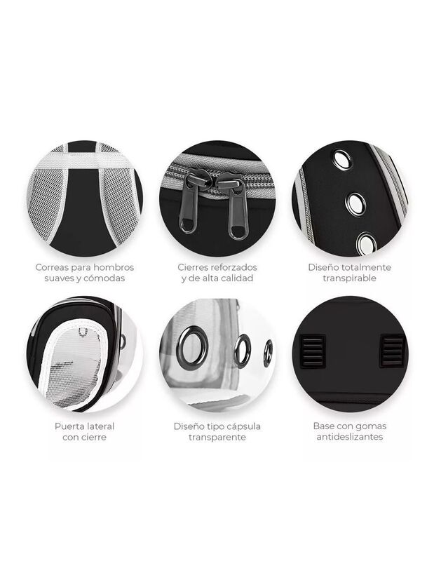 Mochila Para Mascota Elego image number null