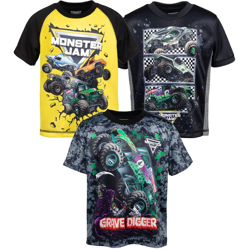 Camiseta Monster Jam Grave Digger El Toro Loco ... image number null
