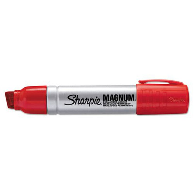Marcador Permanente Sharpie Magnum Rojo (paquet... image number null