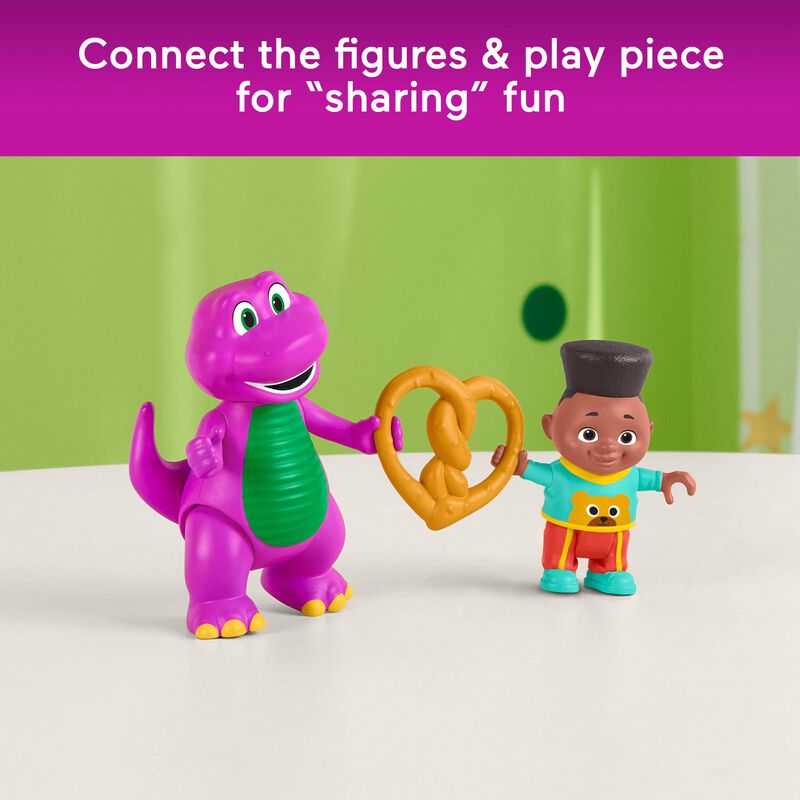Figura De Juguete Fisher-price Barney & Friend ... image number null