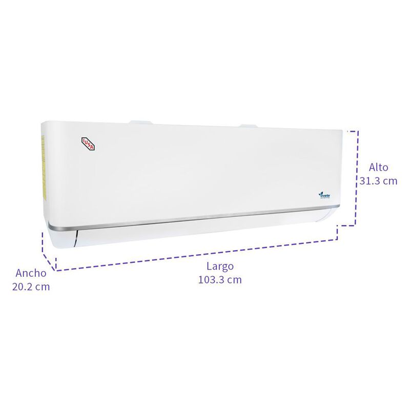 Aire Acondicionado, Frio 220 V, 2 Ton, Inverter... image number null