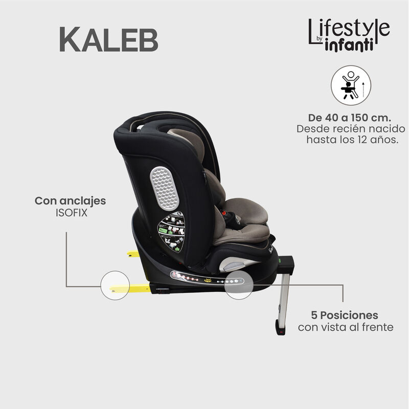 Autoasiento Kaleb 360&deg; I-size Isofix image number null