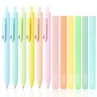 Resaltadores Piochoo De Colores Surtidos Y Bol&iacute;grafos De Gel