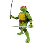 Figura Leonardo TMNT Las Tortugas Ninja Con C&oacute;mic Articulada 13,5 cms