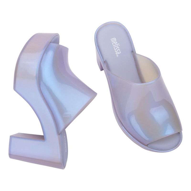 Zapatillas De Tac&oacute;n Ancho Melissa Mule Mujer image number null