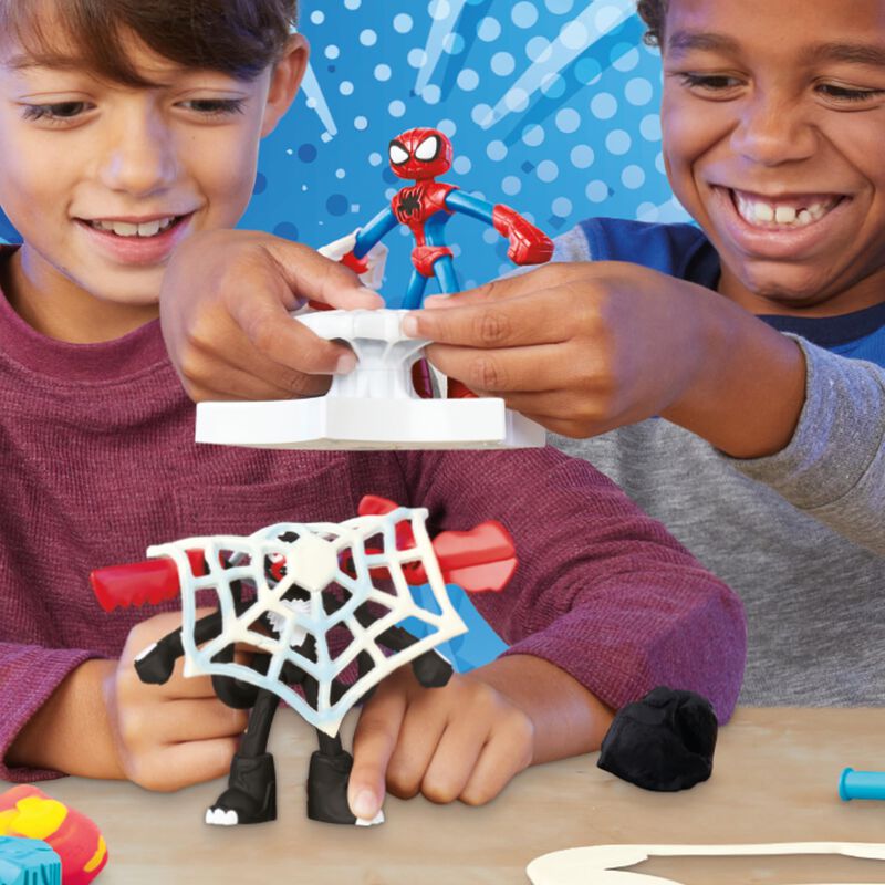 Playset Play-doh Marvel Spider-man Launch & Sli... image number null