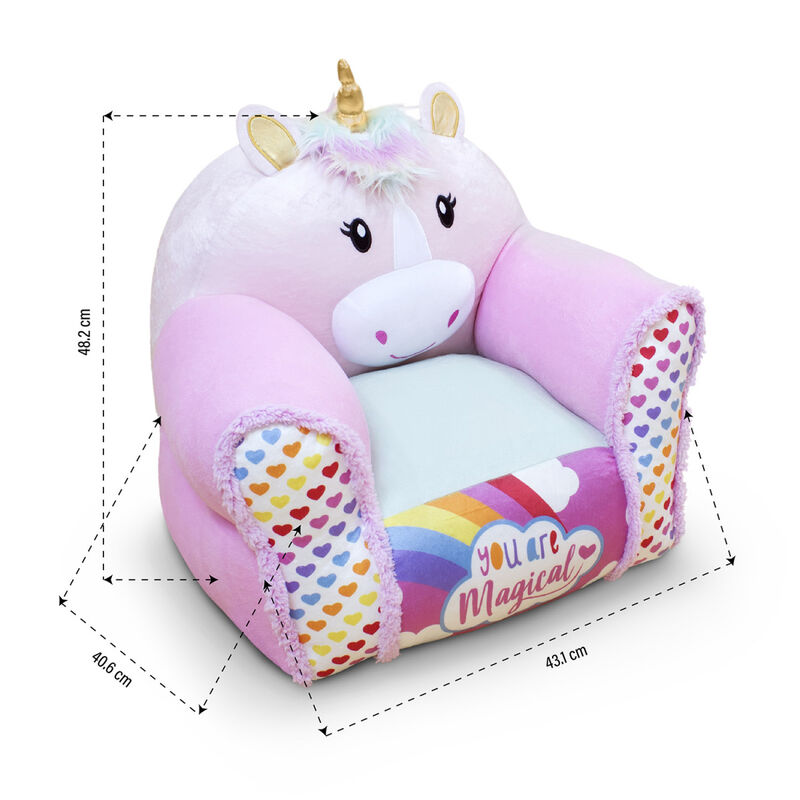 Sillon Infantil Puff Unicornio image number null