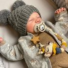 Mu&ntilde;eca Reborn Adfo Realistic Boy De 50 Cm Con Accesorios Para M&aacute;s De 3
