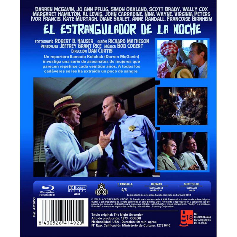 El Estrangulador De La Noche (bd-r) (the Night ... image number null