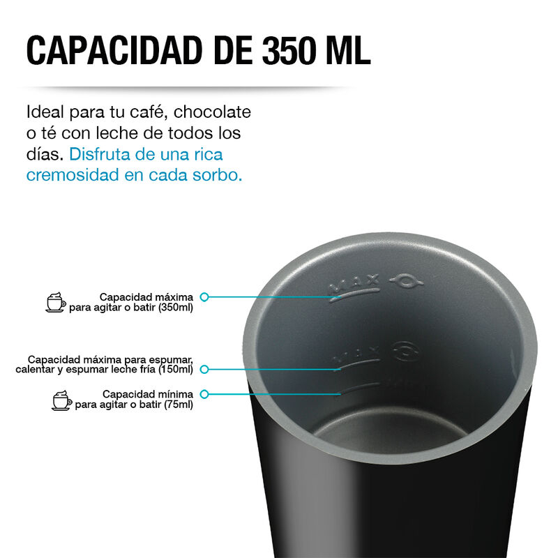 Espumador de Leche Eléctrico Profesional para C... image number null
