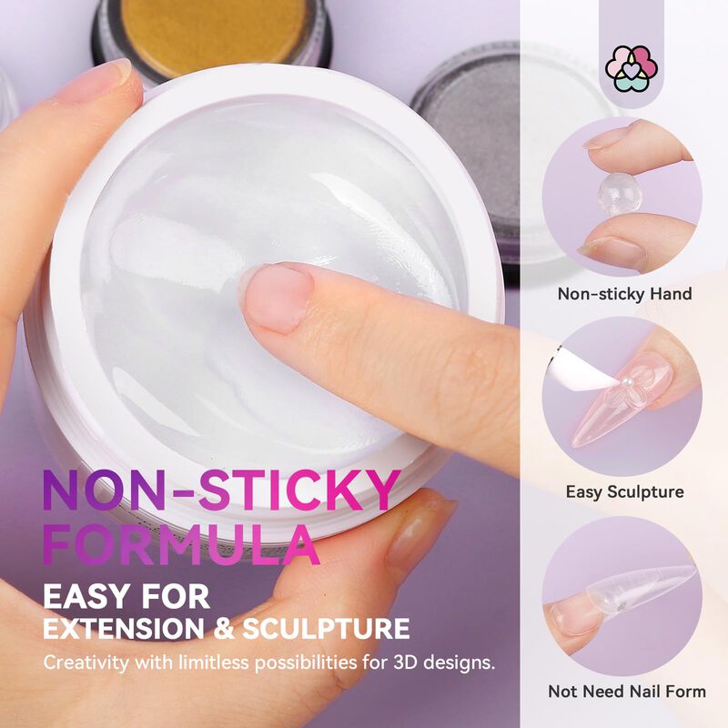 Gel De U&ntilde;as Saviland Solid Builder De 60 Ml Par... image number null
