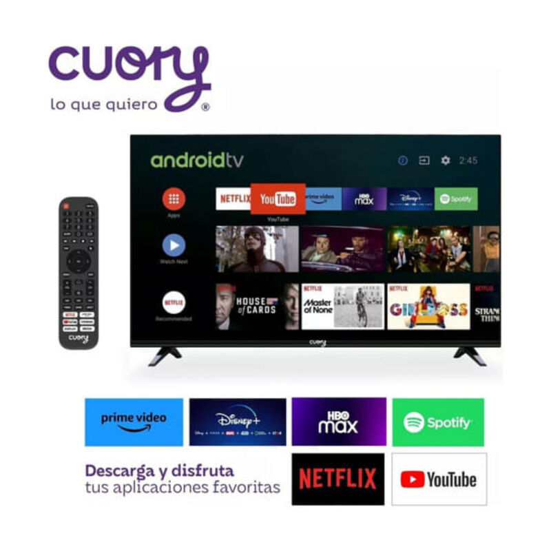 Smart Tv  Cuory Google Tv LED image number null