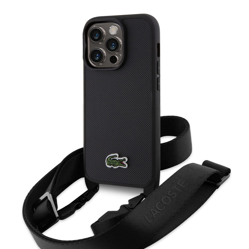 Funda Case Lacoste Crossbody Negro Compatible i... image number null