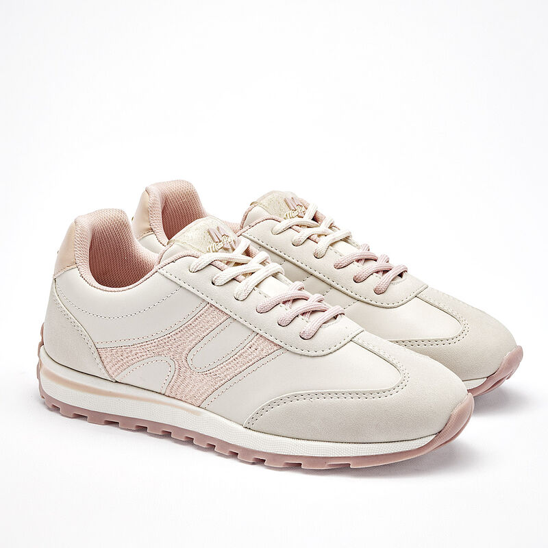 Miss Pink tenis para mujer latte rosa cod 14061... image number null