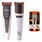 Rasuradora Timco BSK9300 recargable con 3 Cabezales, 45 Cuchillas Roja