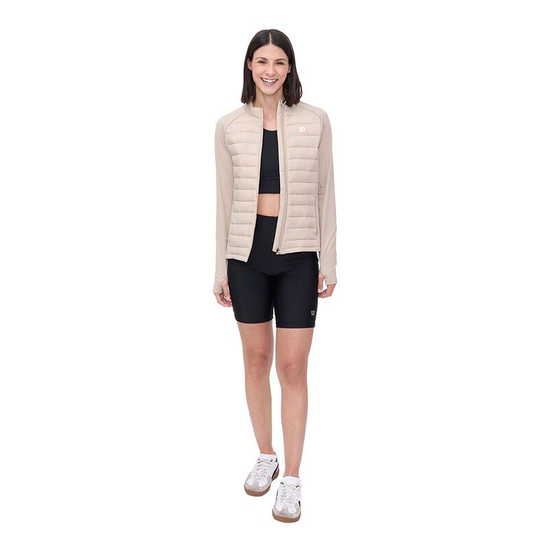 Chamarra Wilson Mujer Beige Claro Gd image number null