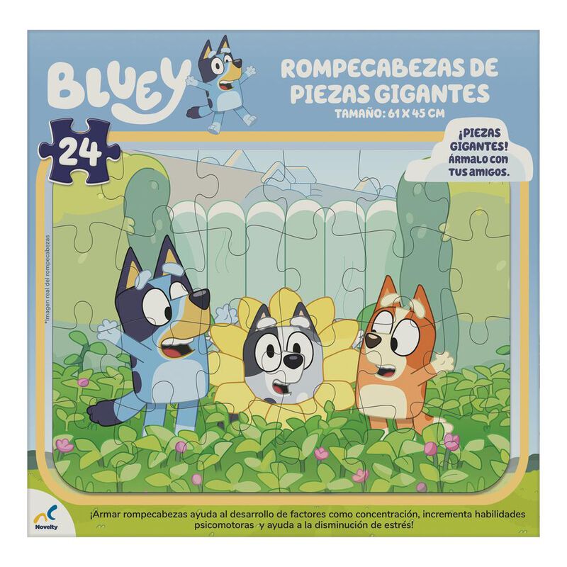 Rompecabezas Bluey 24 piezas gigantes image number null
