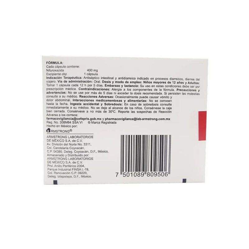 Eskapar 200 Mg 16 C&aacute;psula(s) image number null