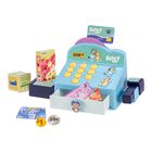 Caja Registradora Bluey Con Esc&aacute;ner, Tarjeta De Cr&eacute;dito Y Dinero
