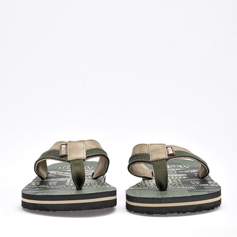 Sideletas sandalia para hombre beige verde cod ... image number null