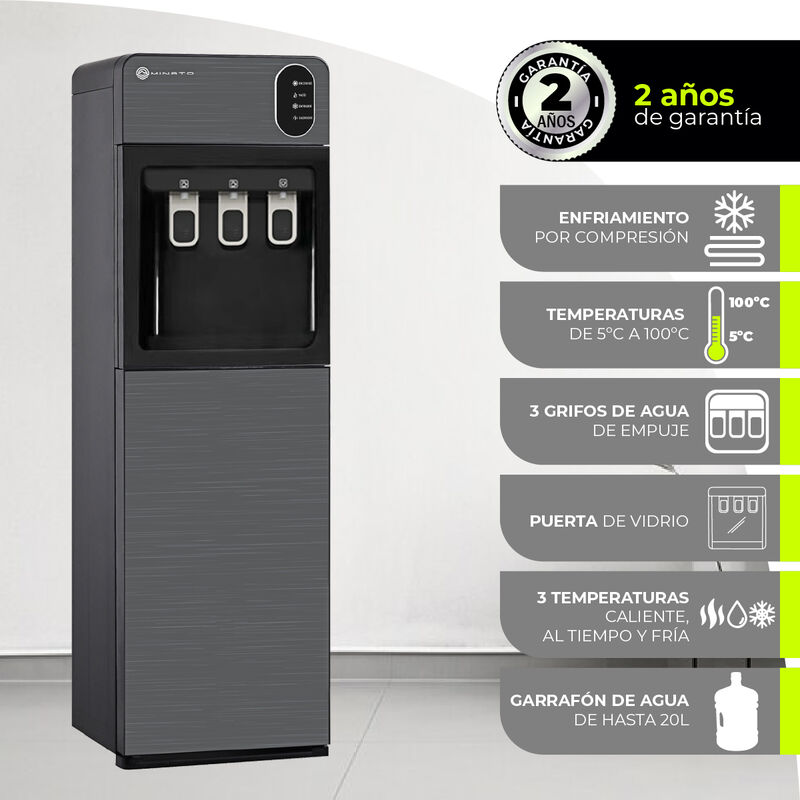 Minato Dispensador Agua Fría, Caliente y Al Tie... image number null