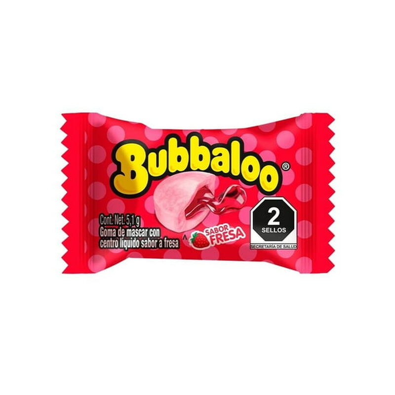 Chicle Bubbaloo Fresa 5.1 G image number null