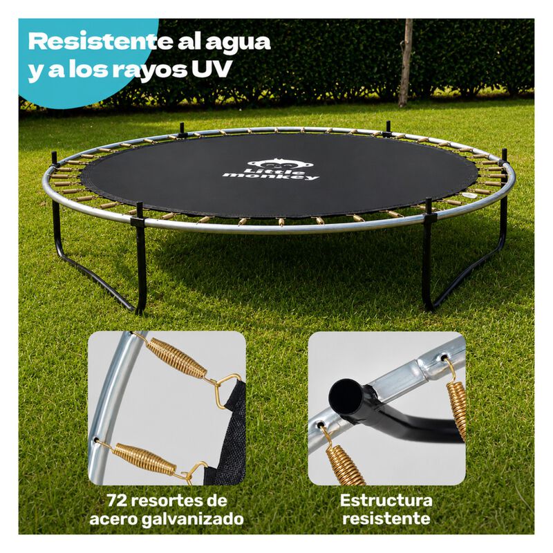 Trampol&iacute;n Brincol&iacute;n 12 Pies 3.7 M  Uso Rudo 260... image number null