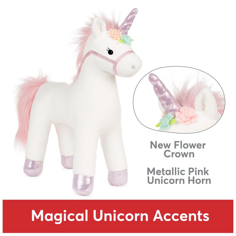 Peluche Gund Con Forma De Lirio, Unicornio, 38 ... image number null